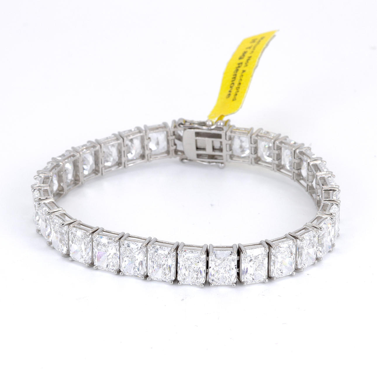 76 CT LAB GROWN DIAMOND SET BRACELET