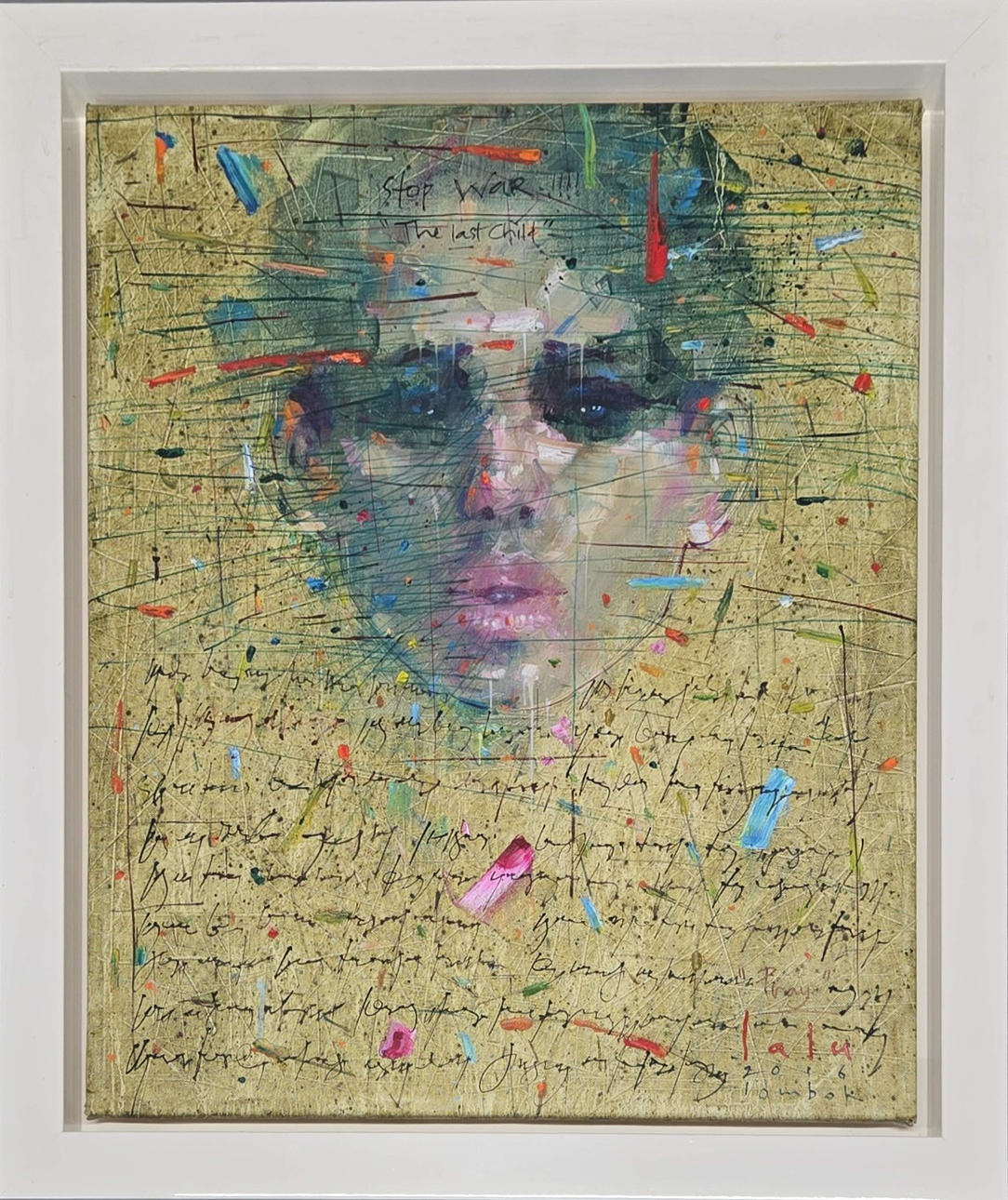 CONTEMPORARY OIL ON CANVAS