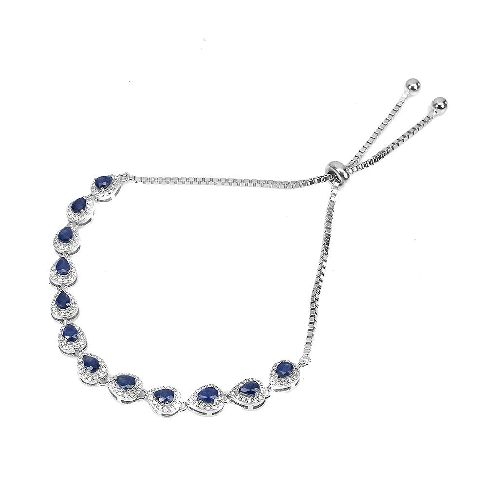SAPPHIRE ADJUSTABLE BRACELET