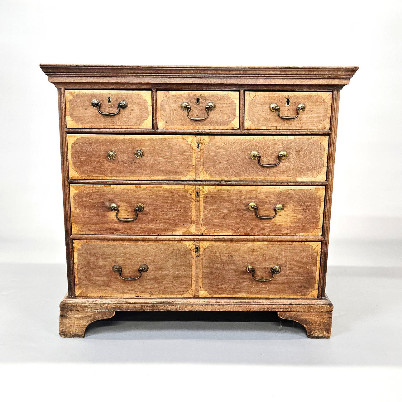 17th C ENGLISH OAK CHEST
